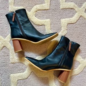 ALOHAS west black vintage leather boot
